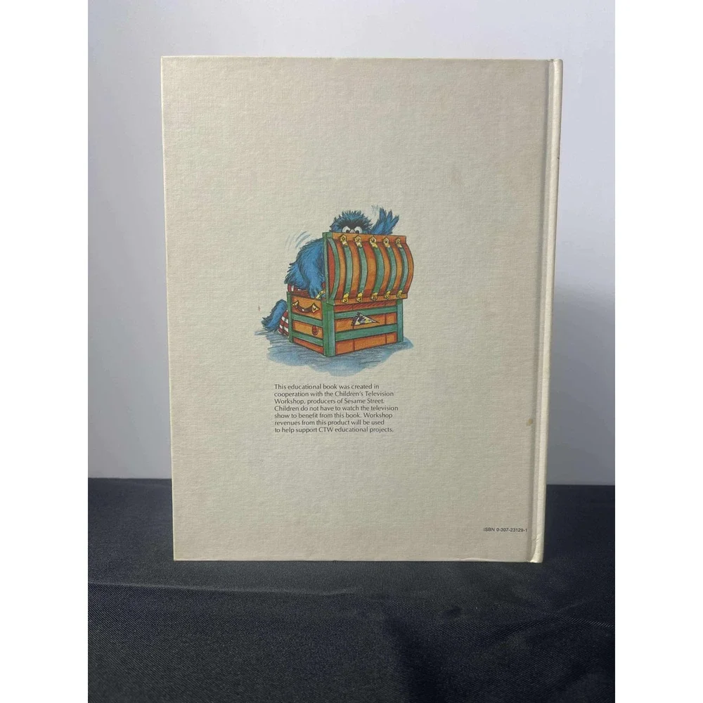 Sesame Street ABC Toy Chest Book by David Korr‎ Jim Henson Vintage